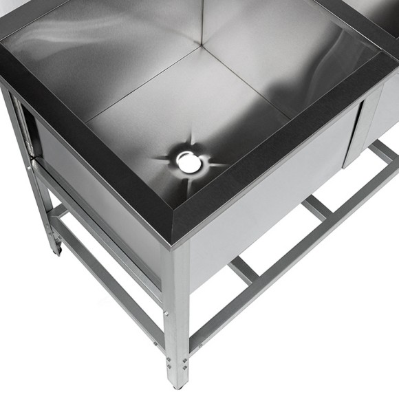 Ванна моечная Кобор ВМС/2-154/80/430