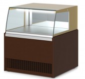 Витрина кондитерская Golfstream Селенга C РС 80 Фронт RAL 8017