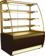 Витрина кондитерская Kayman K-ВК-1300 Бронза Витрина кондитерская Kayman K-ВК-1300 Бронза
