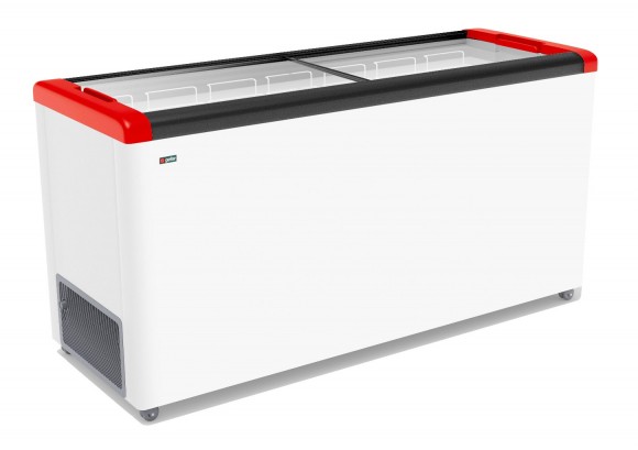 Ларь морозильный Gellar FG 600 С (красный)