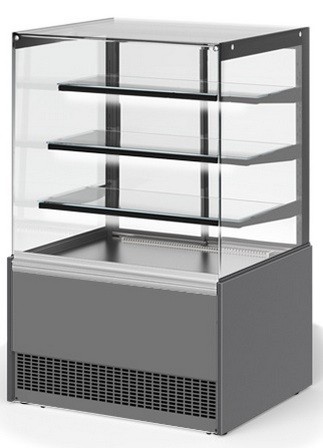 Витрина кондитерская Golfstream Селенга QSG 55 ВВ БВА Фронт RAL 8017 Витрина кондитерская Golfstream Селенга QSG 55 ВВ БВА Фронт RAL 8017