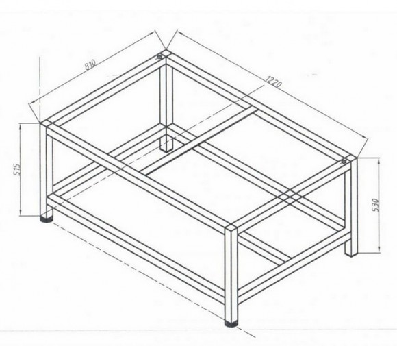 Подставка под печь (хлебопекарную) Grill Master 40003
