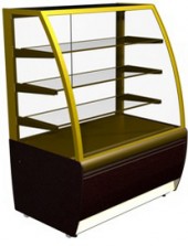 Витрина кондитерская Kayman K-ВК-900 Люкс Бронза Витрина кондитерская Kayman K-ВК-900 Люкс Бронза