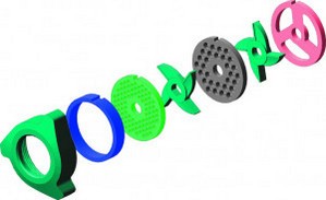 Универсальная кухонная машина Торгмаш Пермь УКМ-10 (М-75)