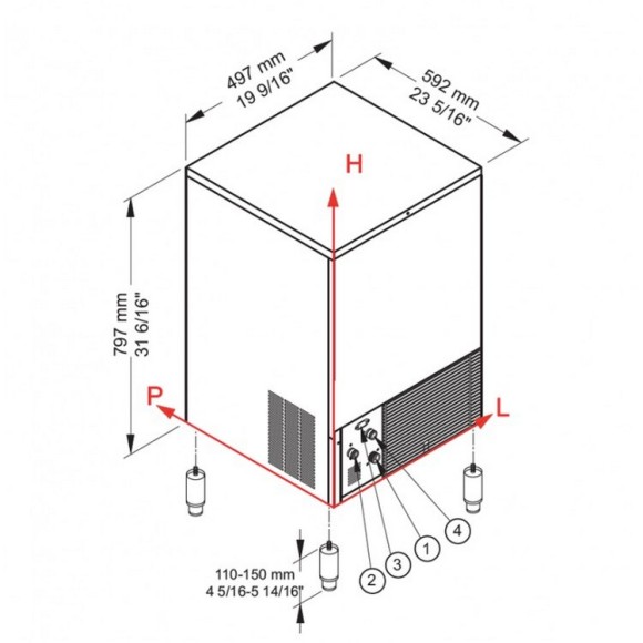 Льдогенератор Brema CB 425W