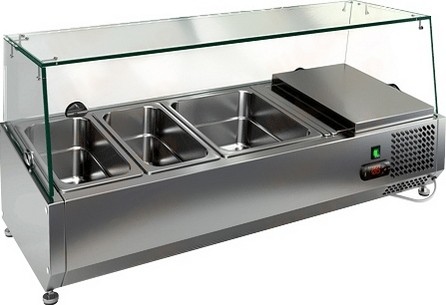 Холодильная витрина для ингредиентов Hicold VRX 1200