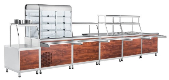 Мармит для вторых блюд Abat Аста ЭМК-70КМ-01 кашир.