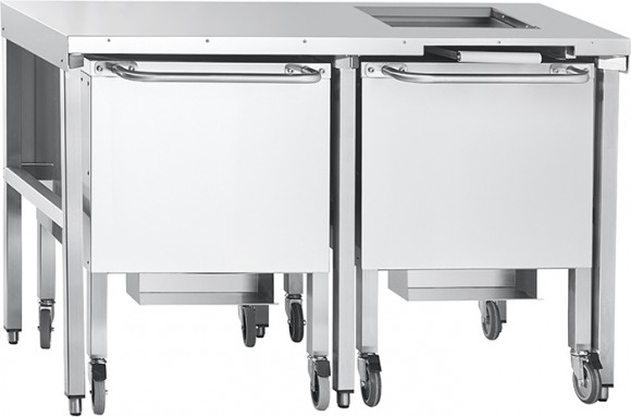 Бункер-накопитель для льдогенераторов чешуйчатого льда Abat БН-2-100