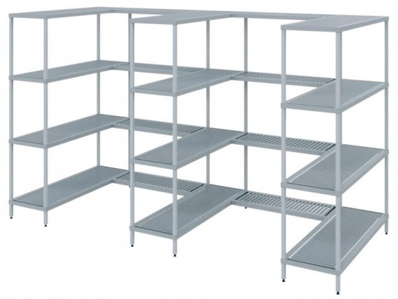 Стеллажная система LOAD.ME poly Polair 16AL.4PP40.13 (Основная секция. 4 яруса) Стеллажная система LOAD.ME poly Polair 16AL.4PP40.13 (Основная секция. 4 яруса)