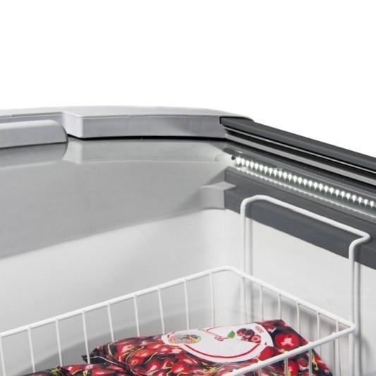 Ларь морозильный Gellar FG 700 E (серый)