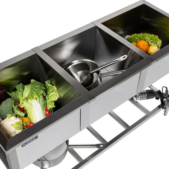 Ванна моечная Кобор ВМС/3-145/53