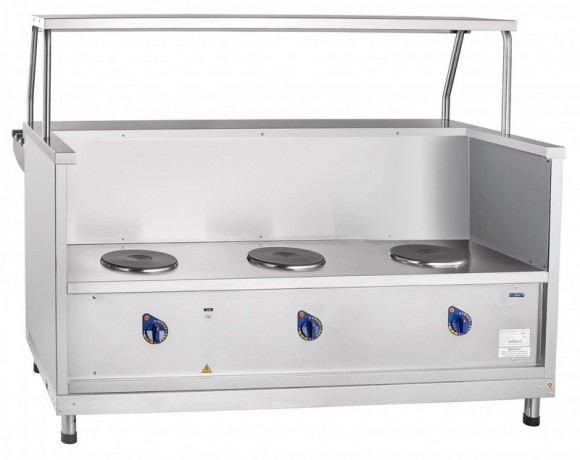 Мармит для первых блюд Abat ПМЭС-70КМ-01 (столешница из нержавеющей стали)