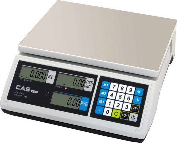 Весы торговые Cas ER JR-06CB
