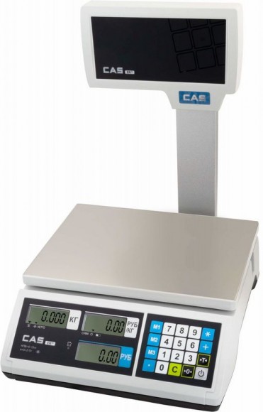 Весы торговые Cas ER JR-06CBU