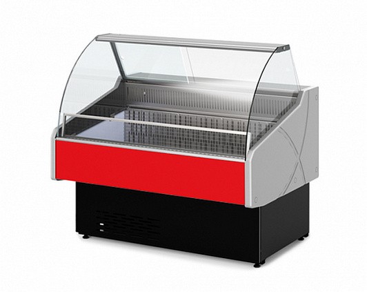 Витрина морозильная Golfstream Двина slim CS 150 ВС (красный)