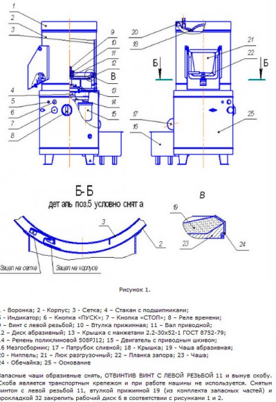 Картофелечистка Торгмаш МОК-300У Картофелечистка Торгмаш МОК-300У